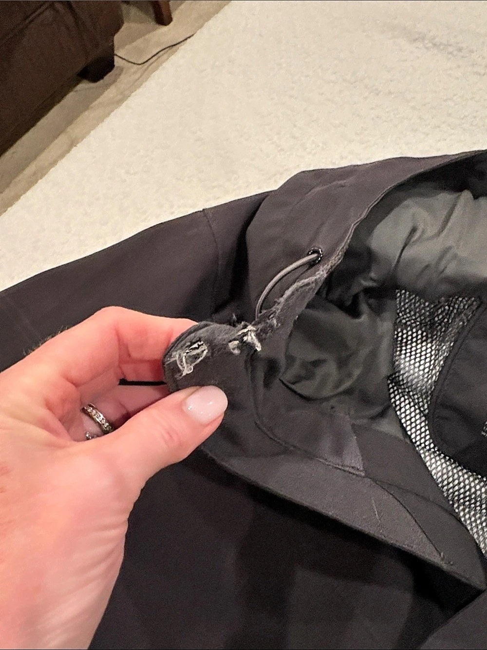 Helly Hansen Hooded Ski Jacket Black Large - Picture 5 of 9